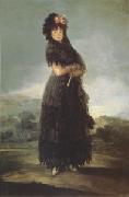 Francisco de Goya Portrait of Mariana Waldstein (mk05) oil on canvas